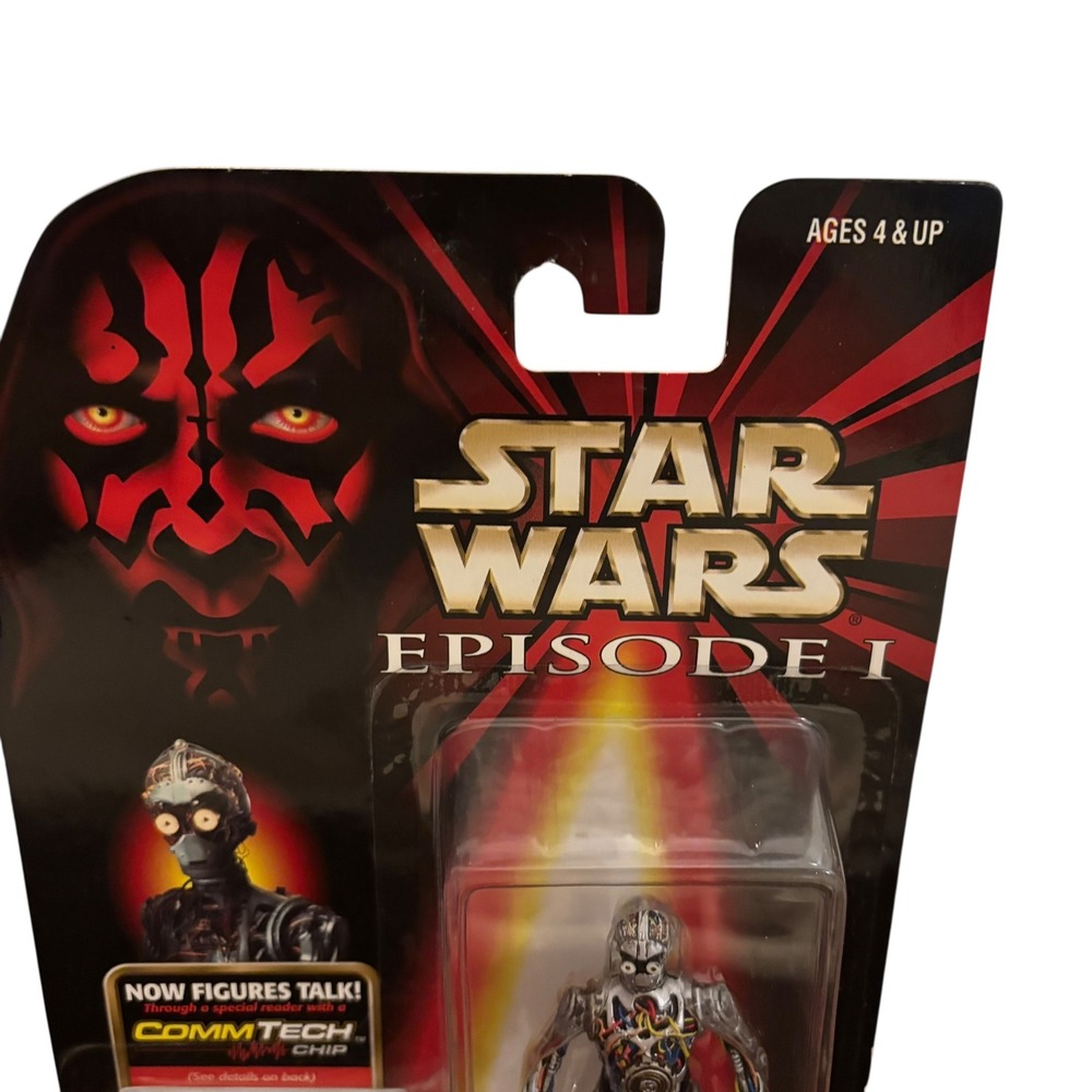 Star Wars Episode I C-3PO CommTech Chip Action Figure 1999 New NIB‎